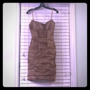 Brown fitted dress - Nicole Miller collection